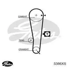 5386XS_ремень ГРМ 121x210 Toyota Carina E 1.8 16V 94 Avensis 1.6 1.8 16V 98