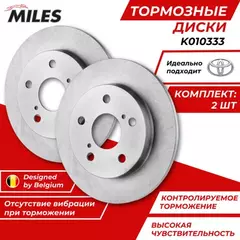 Диск тормозной задний D259мм. TOYOTA AURIS / COROLLA E15/E18 (пр-во Япония) (TRW DF4811) K010333