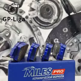 Колодки задние КЕРАМИКА для TOYOTA AVENSIS VERSO 2.0 01-/PREVIA 2.0-2.4 00- Miles E510244