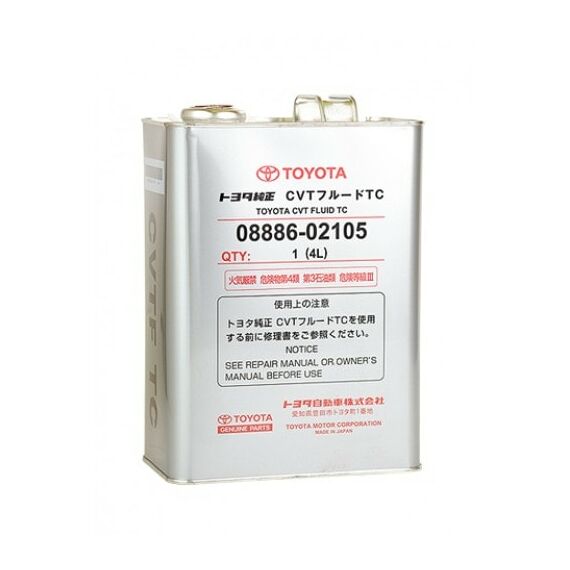 Масло (жидкость) для вариатора Toyota CVT Fluid TC (4 л.)